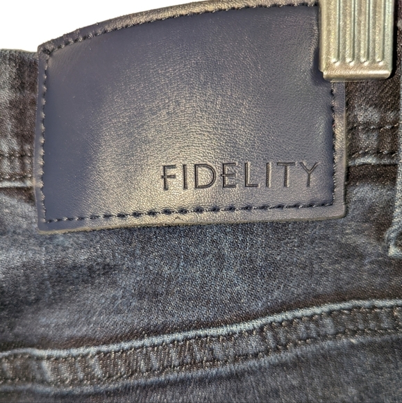 Jimmy Slim Straight Leg Jeans FIDELITY DENIM...Size 31' - Picture 6 of 10
